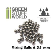 GSW Miešacie oceľové ložiskové guľôčky s priemerom 6,35 mm GSW Miešacie oceľové ložiskové guľôčky s priemerom 6,35 mm