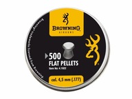 Browning pelety 4,5 mm Rebrované hladké 500 ks. Browning pelety 4,5 mm Rebrované hladké 500 ks.