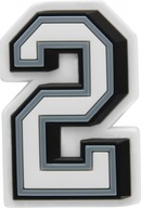 Crocs Jibbitz Pin Number 2 Shoe Pin Crocs Jibbitz Pin Number 2 Shoe Pin