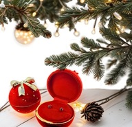 Darčeková krabička na šperky pod vianočný stromček Šperky na Mikuláša