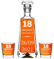 KARAFA 2 POHÁRE NA WHISKY SVADOBNÝ DAR + GRAVÍR KARAFA 2 POHÁRE NA WHISKY SVADOBNÝ DAR + GRAVÍR