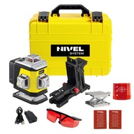 Krížový laser 4x360 Nivel System CL4R, červený Krížový laser 4x360 Nivel System CL4R, červený