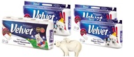 VELVET toaletný papier ŠPECIÁLNA EDÍCIA 4x8 VELVET toaletný papier ŠPECIÁLNA EDÍCIA 4x8