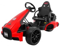 Bolid XR-1 batériová motokára pre deti Červená + Nastaviteľný volant