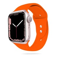 Gumový silikónový remienok pre IPHONE Apple Watch 7 / 8 - 44/45 mm ORANŽOVÝ Gumový silikónový remienok pre IPHONE Apple Watch 7 / 8 - 44/45 mm ORANŽOVÝ
