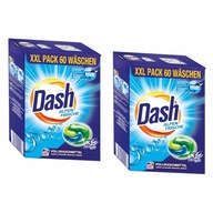 2x DASH Alpen kapsule na pranie biele 3v1 60 ks 2x DASH Alpen kapsule na pranie biele 3v1 60 ks