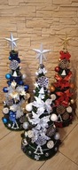 KUŽEL Vianočný stromček ODEVÝ s LED dekoráciou 60 cm HOTOVÝ
