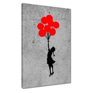 Obrázky 40x60 Banksy Girl Balloons Obrázky 40x60 Banksy Girl Balloons