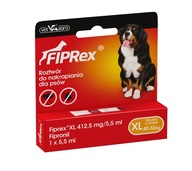 Fiprex XL pre psov do 40-60 kg proti blchám a kliešťom