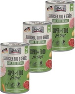 MAC'S DOSPELÝ KRÁL S KRÁLIKOM A ZELENINOU 6x400g MAC'S DOSPELÝ KRÁL S KRÁLIKOM A ZELENINOU 6x400g