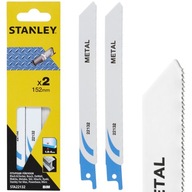 BiM pílové listy do šavle 152 mm na kov, 2 ks. Stanley STA22132 BiM pílové listy do šavle 152 mm na kov, 2 ks. Stanley STA22132