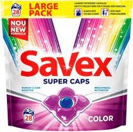 SAVEX SUPER CAPS COLOR LAUNDRY CAPSULES 28 ks