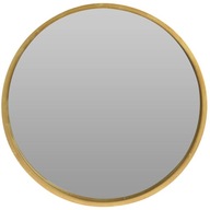 ozdobné okrúhle zrkadlo zlaté MINIMÁLNY priemer 50 cm