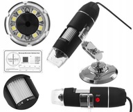 DIGITÁLNY USB MIKROSKOP Pohľad pre počítač ZOOM 1600x 2MP 8x LED DIGITÁLNY USB MIKROSKOP Pohľad pre počítač ZOOM 1600x 2MP 8x LED