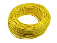 Líniový inštalačný kábel LgY 0,75mm žltý 100m