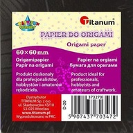 Papier TITANUM Origami 6x6 cm, 100 listov, mix