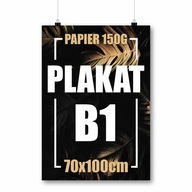 Plagát Plagáty B1 Print Paper 150g 70x100cm s vašou fotografiou alebo dizajnom Plagát Plagáty B1 Print Paper 150g 70x100cm s vašou fotografiou alebo dizajnom