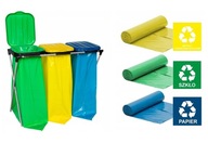 STOJAN NA SEGREGAČNÉ VRECIA 3x120l + 75 VRECÍ STOJAN NA SEGREGAČNÉ VRECIA 3x120l + 75 VRECÍ