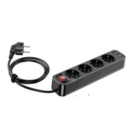 HOCO 4-zásuvková zásuvka + 2 x USB QC3.0 18W + Type C PD 20W Aura HOCO 4-zásuvková zásuvka + 2 x USB QC3.0 18W + Type C PD 20W Aura