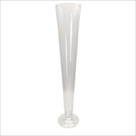 vysoká váza, kalich, sklenený kužeľ 60 cm