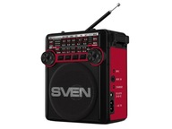 Rádio SVEN SRP-355 Čierno-červené Rádio SVEN SRP-355 Čierno-červené