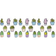 Zábavná smaltovaná brošňa Pin Kaktusová brošňa Alloy 24ks
