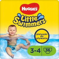 HUGGIES Little Swimmers 3-4 (7-15 kg) 3x12 ks