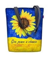 Plátená taška Bertoni Sunny - Give Peace Plátená taška Bertoni Sunny - Give Peace