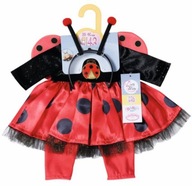 BABY born šaty Lady Bug Pre bábiku Ladybug 43 cm BABY born šaty Lady Bug Pre bábiku Ladybug 43 cm