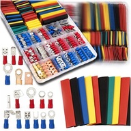 SADA KONEKTOROV IZOLOVANÉ KONEKTORY TEPELOM ZMRŠŤOVACIE RÚRY SPÁJKOVACIE KONEKTORY SADA KONEKTOROV IZOLOVANÉ KONEKTORY TEPELOM ZMRŠŤOVACIE RÚRY SPÁJKOVACIE KONEKTORY