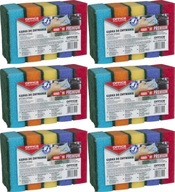 Špongia na umývanie Maxi Premium 5ks mix farba x6