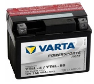 AGM Varta YT4L-BS gélová batéria 3Ah 40A YTX4L AGM Varta YT4L-BS gélová batéria 3Ah 40A YTX4L