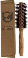 Valčeková kefa na fúzy BEARD BROSS s kančími štetinami Valčeková kefa na fúzy BEARD BROSS s kančími štetinami