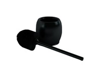 WC kefa BLACK BALL, loftová oceľ WC kefa BLACK BALL, loftová oceľ