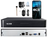 BCS IP rekordér pre 4 kamery až do 8MP BCS-B-NVR0401