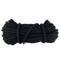 Šnúrka bavlnená 14mm 25m okrúhla ČIERNA L 1629 Šnúrka bavlnená 14mm 25m okrúhla ČIERNA L 1629