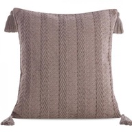 BOHO/8 obliečka na vankúš 45x45cm hnedé Strapce BOHO/8 obliečka na vankúš 45x45cm hnedé Strapce
