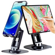 DRŽIAK TELEFÓNU STOJAN NA TABLET SKLADACÍ NASTAVITEĽNÝ PEVNÝ 12,9 DRŽIAK TELEFÓNU STOJAN NA TABLET SKLADACÍ NASTAVITEĽNÝ PEVNÝ 12,9