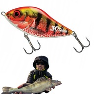 WOBLER Salmo Slider 10cm Holo Red Perch Limited