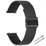 NÁRAMOK SMARTWATCH NÁRAMOK 22MM ČIERNA OCEL NÁRAMOK SMARTWATCH NÁRAMOK 22MM ČIERNA OCEL