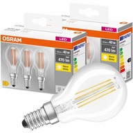 SET 6x E14 FILAMENT LED žiarovka 4W = 40W OSRAM SET 6x E14 FILAMENT LED žiarovka 4W = 40W OSRAM