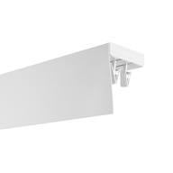 Záclonová TYČ 250 s 9 cm širokým PVC poťahom