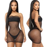 Erotická spodná bielizeň, súprava bodystocking Erotická spodná bielizeň, súprava bodystocking