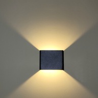 Vonkajšie fasádne nástenné svietidlo Led 5W 8x10cm Vonkajšie fasádne nástenné svietidlo Led 5W 8x10cm