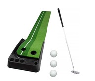 SET Minigolfová podložka, putter, 3x loptička, Putting Green SET Minigolfová podložka, putter, 3x loptička, Putting Green