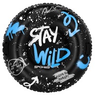 Nafukovacia šmykľavka na sneh, pneumatika, s rukoväťami, šmykľavka STAY WILD Nafukovacia šmykľavka na sneh, pneumatika, s rukoväťami, šmykľavka STAY WILD