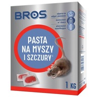 BROS JEDOVÁ PASTA PRE MYŠI A POKRKANY 1KG