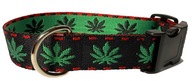 NASTAVITEĽNÝ GOLIER MARIHUANA KONOPNÝ 45-70CM/40 NASTAVITEĽNÝ GOLIER MARIHUANA KONOPNÝ 45-70CM/40