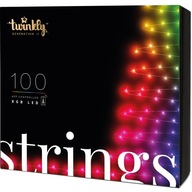 Svetlá. Twinkly Strings 100 LED RGB 8 m