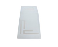 TIEŇ NA LUSTRE, LAMPY, MAT BIELE, MALÝ LICHOČNÍK + VZOR